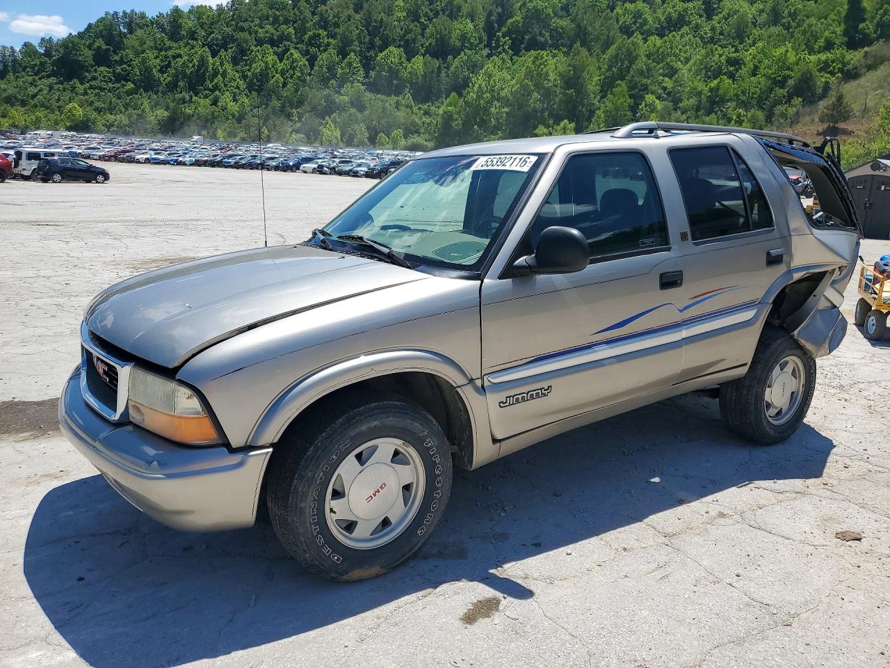 1998 GMC Jimmy SLT, VIN 1GKCS13W6W2565285 — Зад