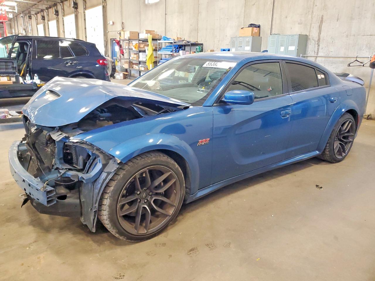 2021 Dodge Charger Scat Pack Widebody, VIN 2C3CDXGJ4MH508826 — Front end