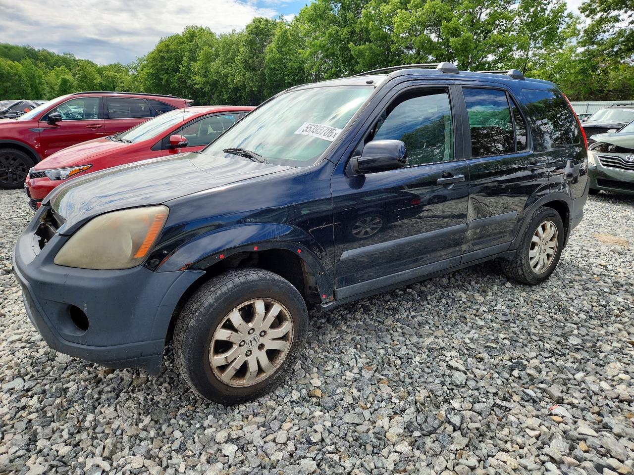 2006 Honda CR-V EX, VIN SHSRD788X6U400956 — Механическое