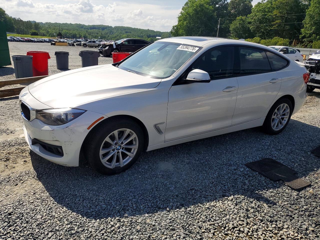 2014 BMW 3 Series 328i Gran Turismo xDrive, VIN WBA3X5C54ED556208 — Prior damage history