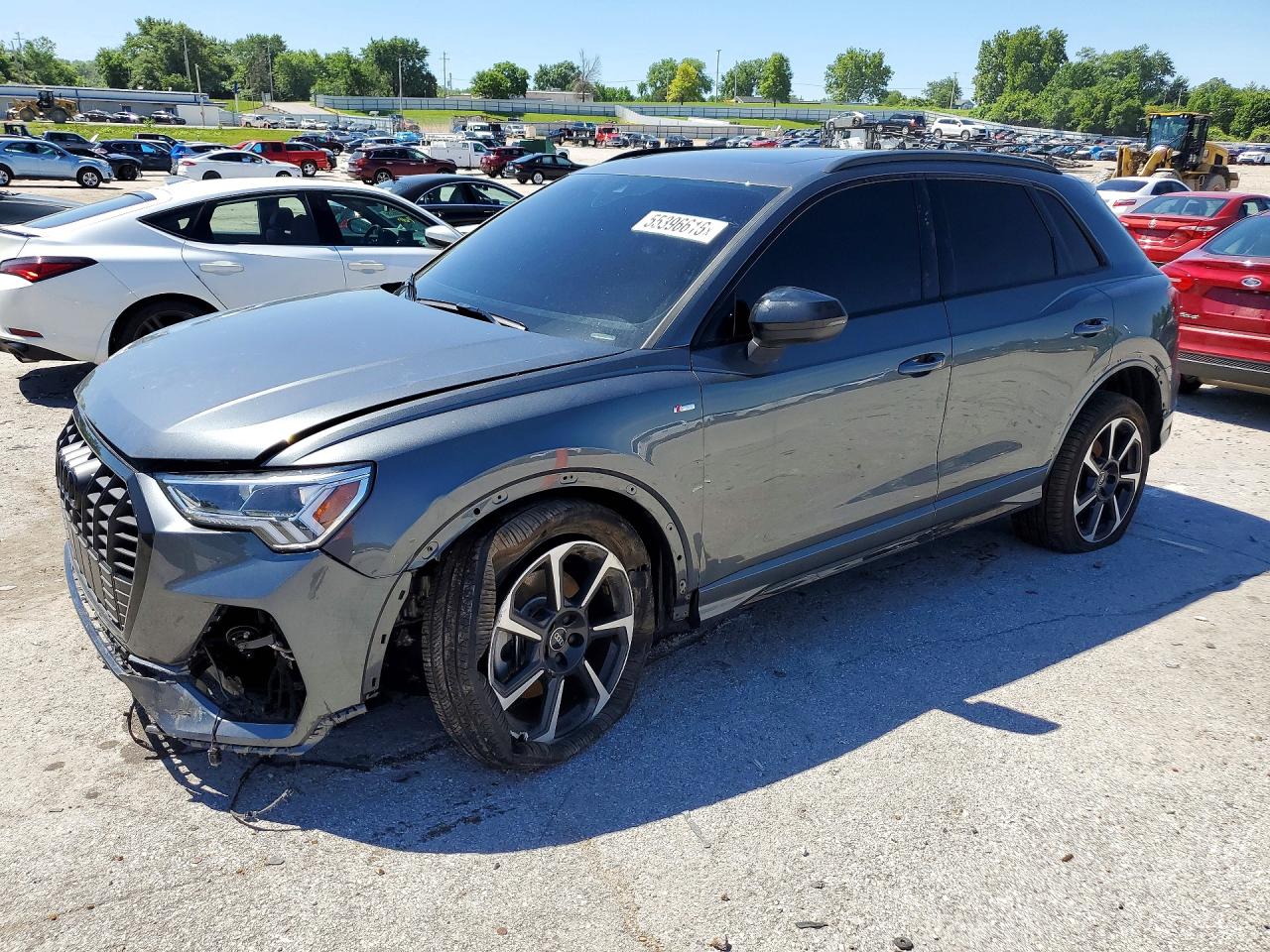 2025 Audi Q3 S line Premium Plus, VIN WA1EECF30S1046476 — Side