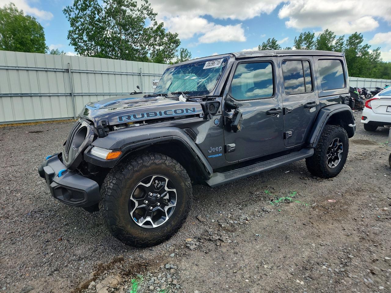 2022 Jeep Wrangler Unlimited Rubicon, VIN 1C4JJXR64NW112810 — Front end