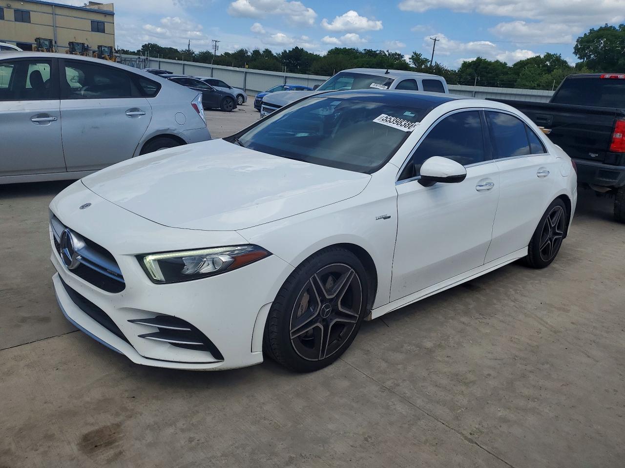 2021 Mercedes-Benz A 35 AMG, VIN W1K3G5BB0MJ266791 — Hail