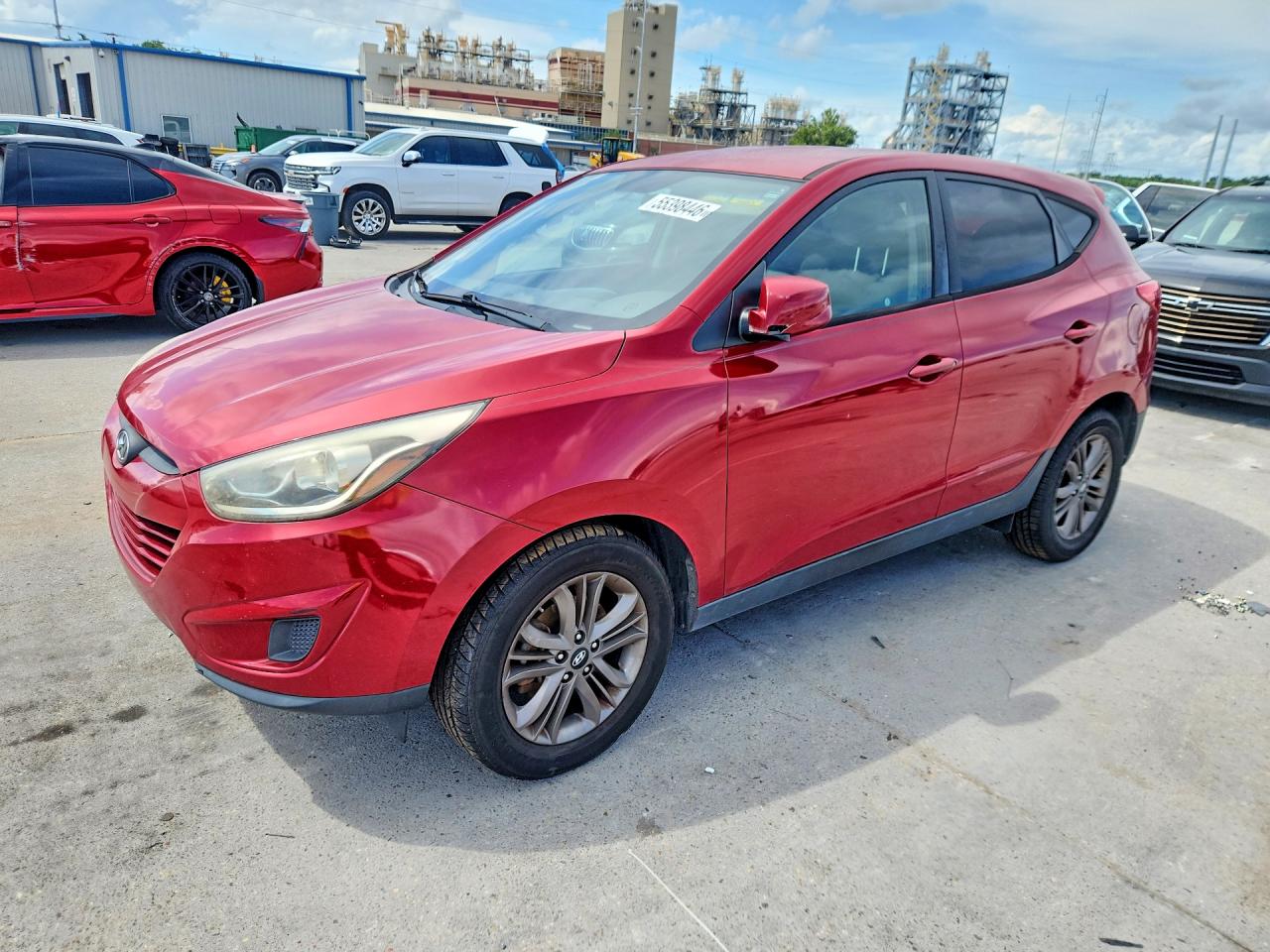 2014 Hyundai Tucson GLS, VIN KM8JT3AF7EU803903 — Side