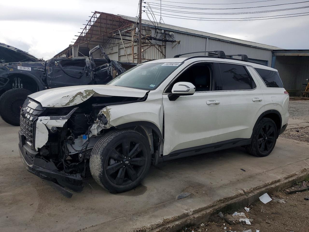 2024 Hyundai Palisade XRT, VIN KM8R34GE9RU693742 — Front end