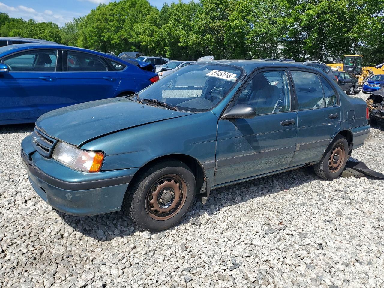 1994 Toyota Tercel DX, VIN JT2EL43T4R0433384 — Front end
