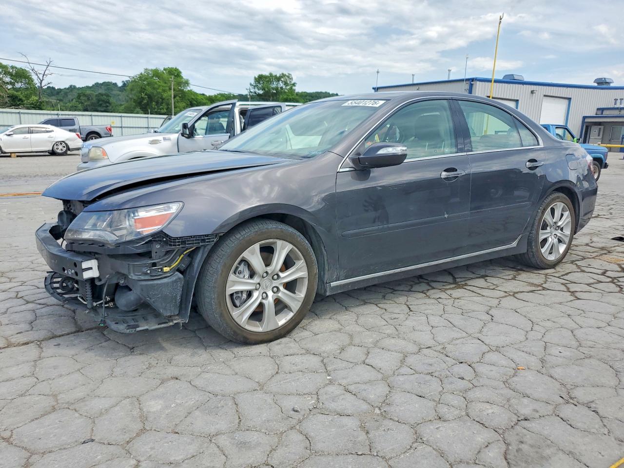 2010 Acura RL Technology, VIN JH4KB2F6XAC002668 — Front end