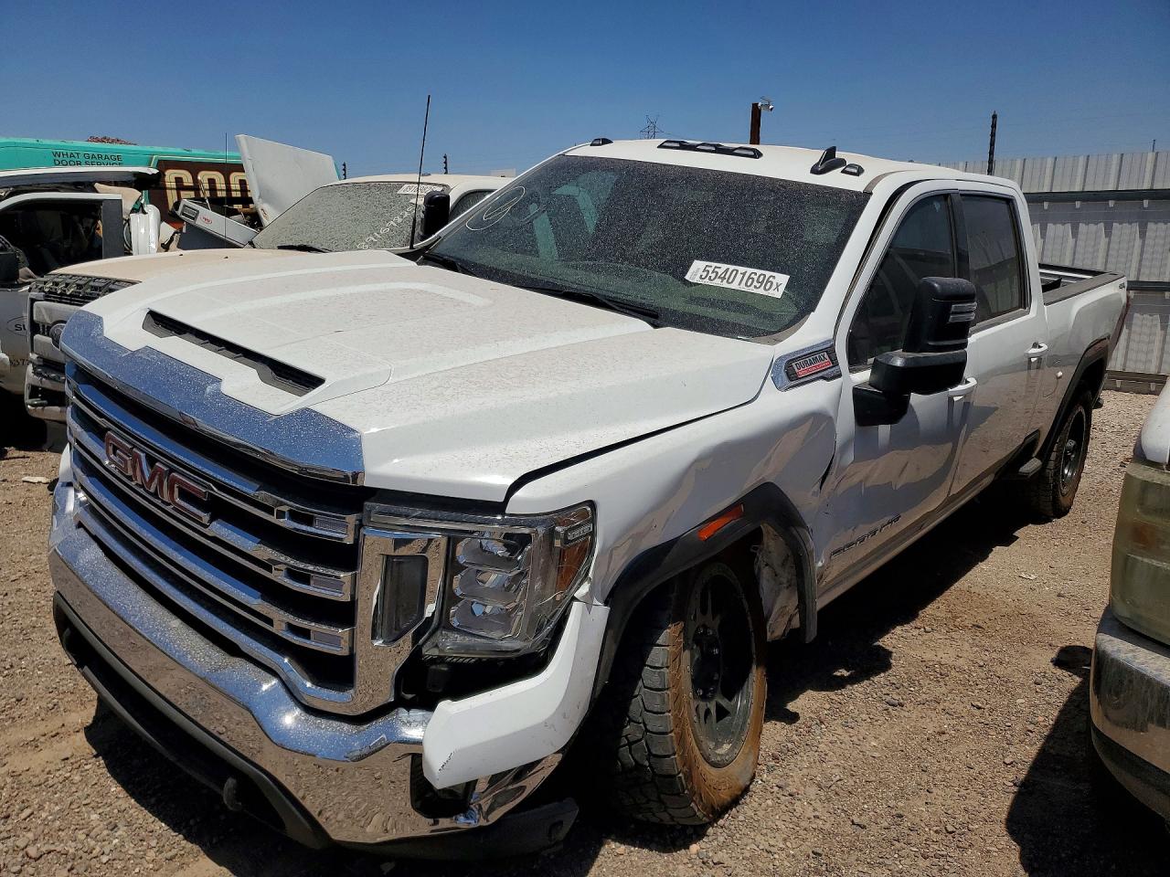 2023 GMC Sierra 2500HD SLE, VIN 1GT49MEY6PF249276 — Front end
