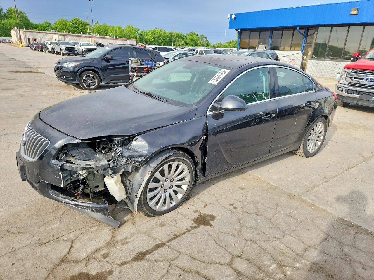 2011 Buick Regal CXL RL5, VIN W04GT5GC5B1013143 — Front end