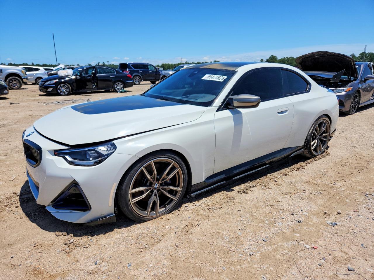2022 BMW 2 Series M240i xDrive, VIN 3MW53CM08N8C38780 — Front end