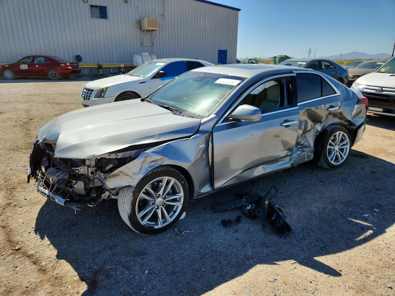 2023 Cadillac CT4 Luxury, VIN 1G6DJ5RKXP0155877 — Front end