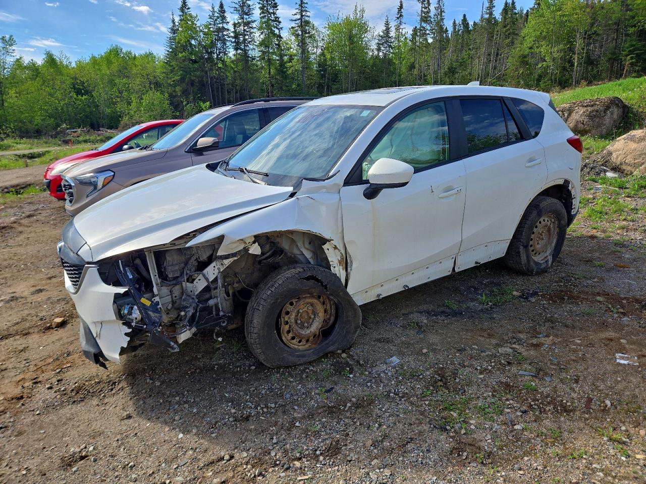 2014 Mazda CX-5 Grand Touring, VIN JM3KE4DY7E0308038 — Перед