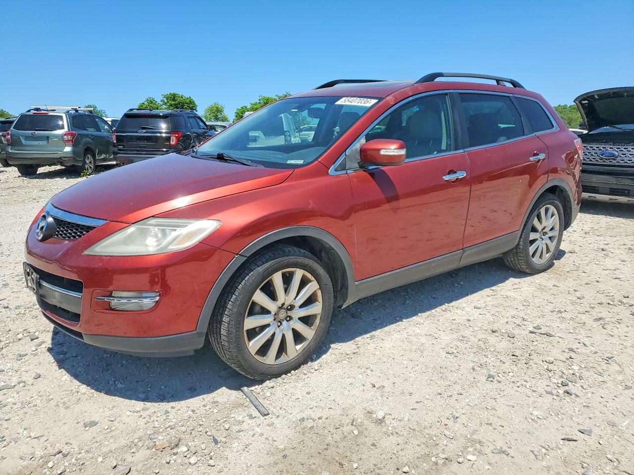 2009 Mazda CX-9 Grand Touring, VIN JM3TB38V890173942 — Burn