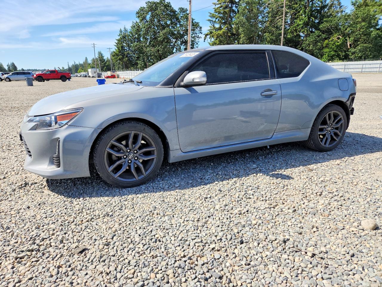 2015 Scion tC, VIN JTKJF5C77FJ003689 — Rear end