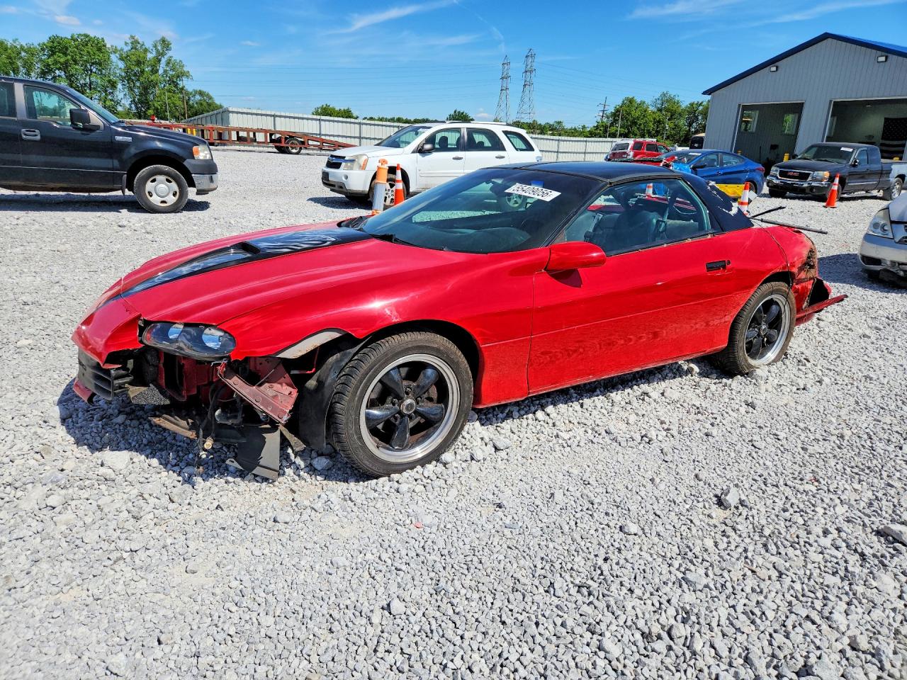2000 Chevrolet Camaro Z28, VIN 2G1FP22G4Y2100861 — Rear end