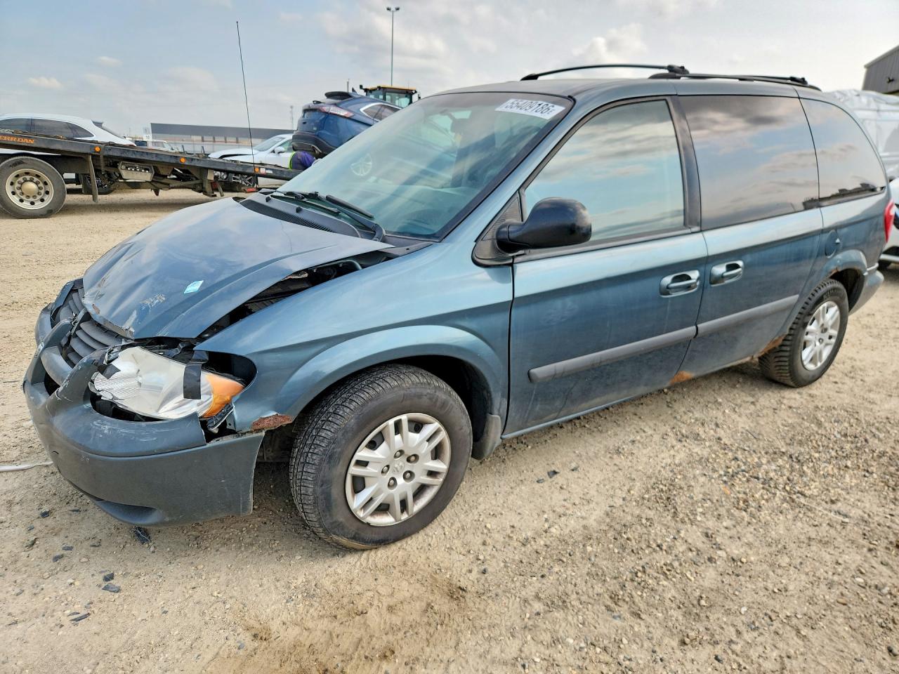 2006 Dodge Caravan SE, VIN 1D4GP25R36B711463 — Перед