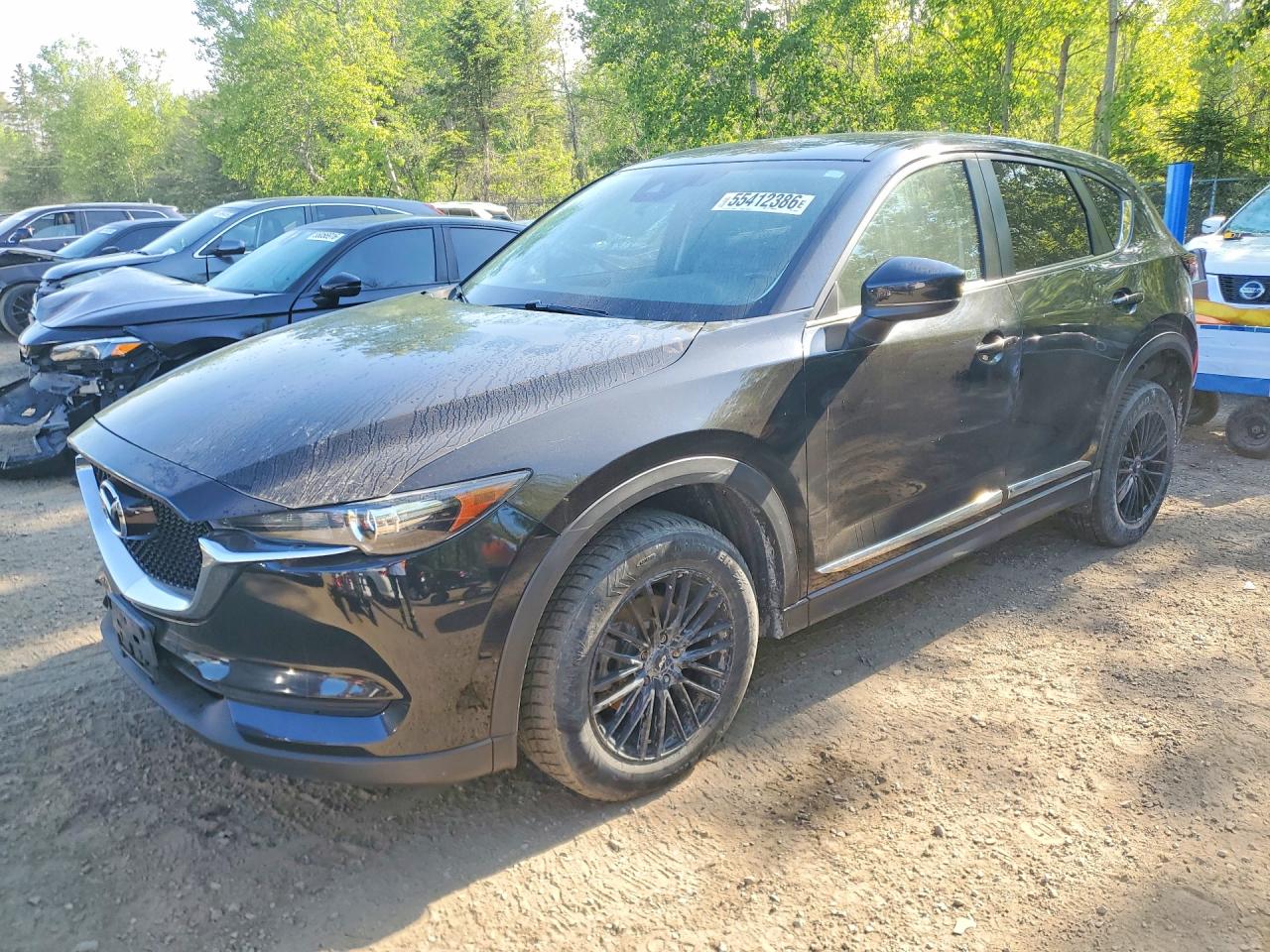 2018 Mazda CX-5 Touring, VIN JM3KFACM6J1307560 — Фото с аукциона 1 of 4