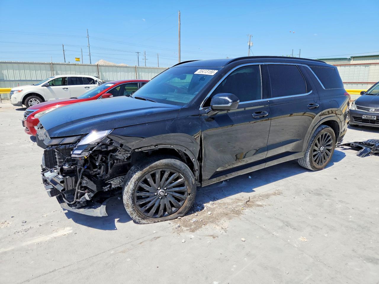 2024 Hyundai Palisade Calligraphy, VIN KM8R7DGE4RU735464 — Front end