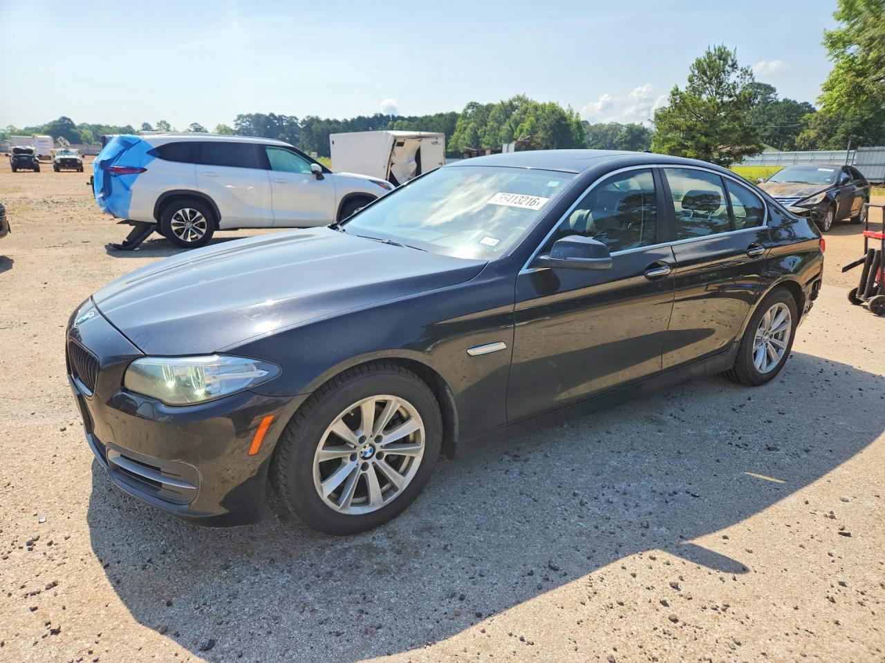 2014 BMW 5 Series 528i xDrive, VIN WBA5A7C55ED617135 — Rear end