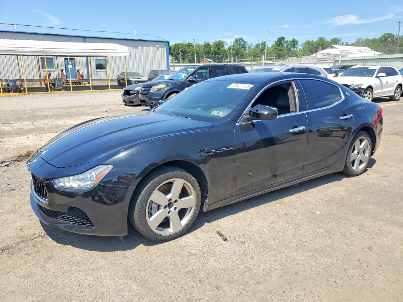 2017 Maserati Ghibli, VIN ZAM57XSA7H1206269 — Vandalism