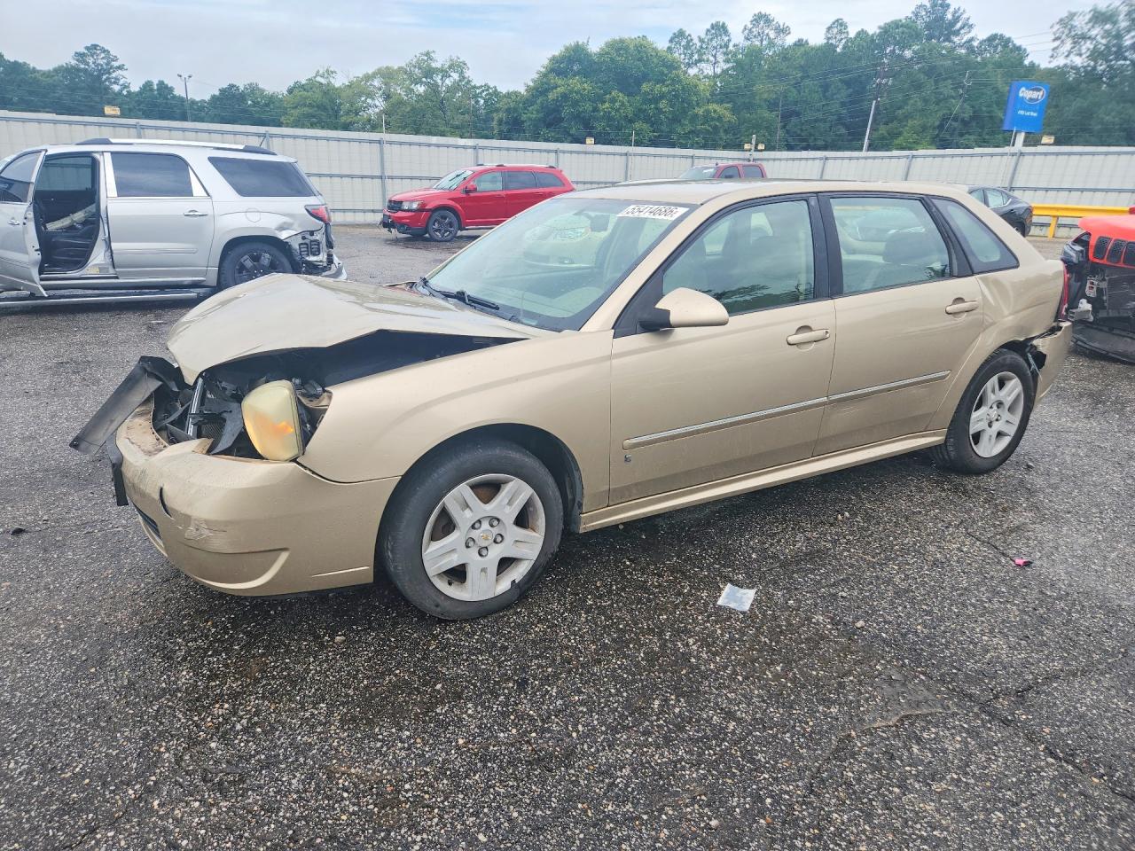 2006 Chevrolet Malibu Maxx LT, VIN 1G1ZT61806F163915 — Front end