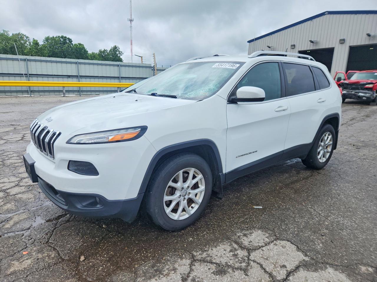 2016 Jeep Cherokee Altitude, VIN 1C4PJMCS5GW299525 — Hail