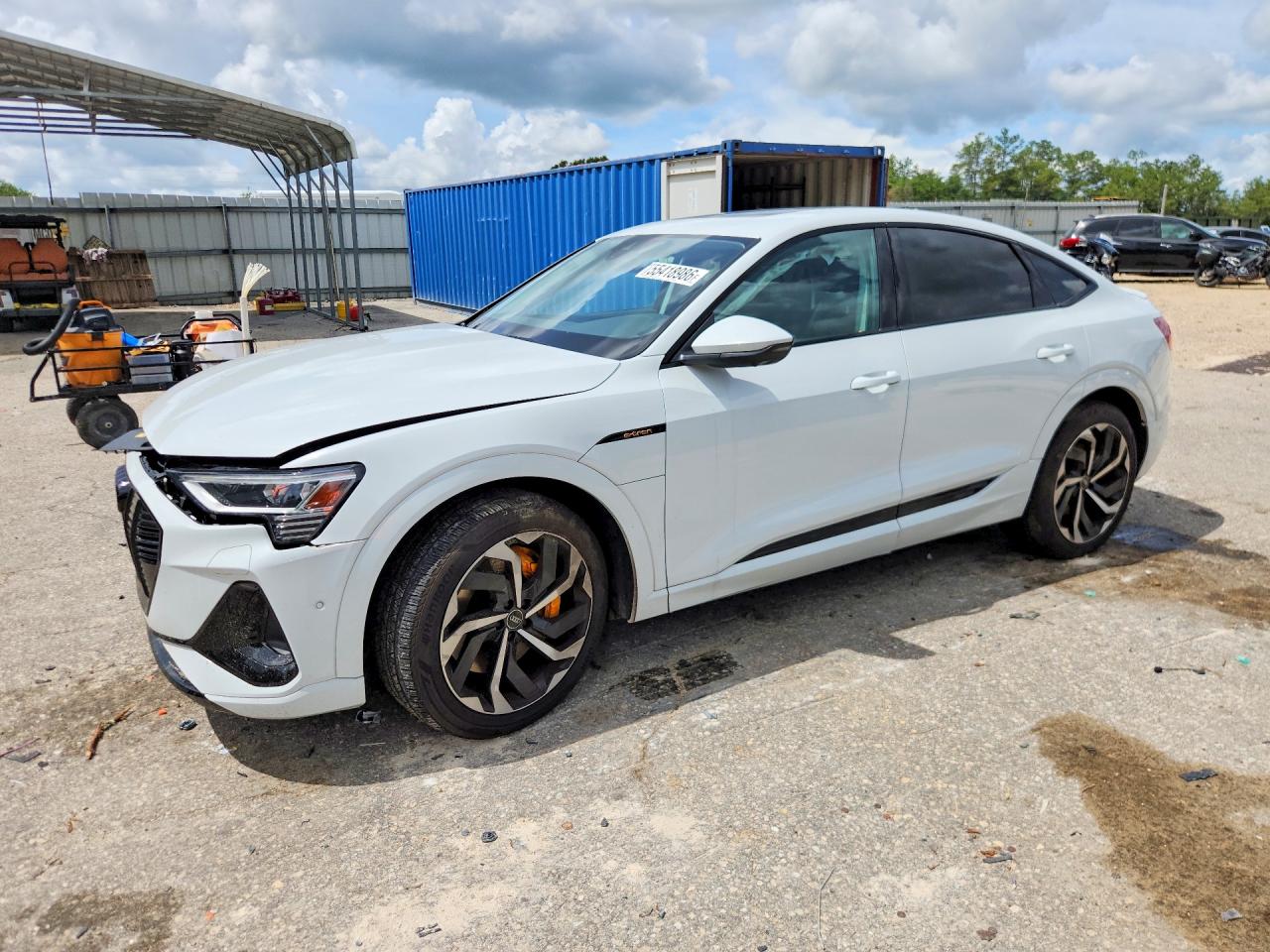 2022 Audi e-tron Sportback S line Premium Plus, VIN WA12ABGE4NB009387 — Front end