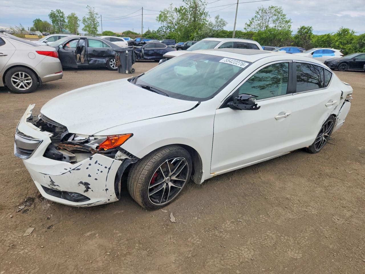 2014 Acura ILX Technology, VIN 19VDE1F73EE401501 — Front end