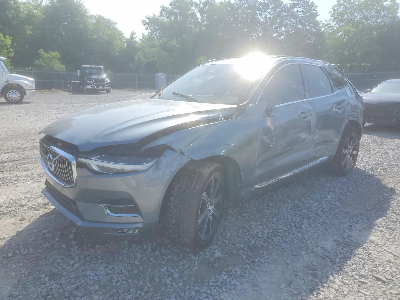 2021 Volvo XC60 Inscription, VIN YV4102DL3M1710060 — Опрокидывание