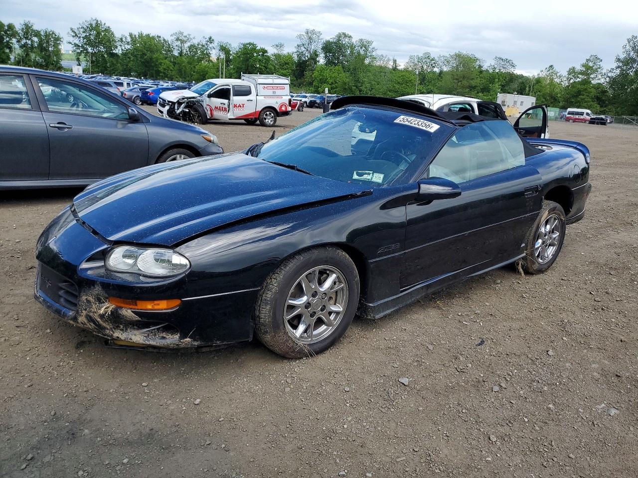 2002 Chevrolet Camaro Z28, VIN 2G1FP32G222164460 — Side