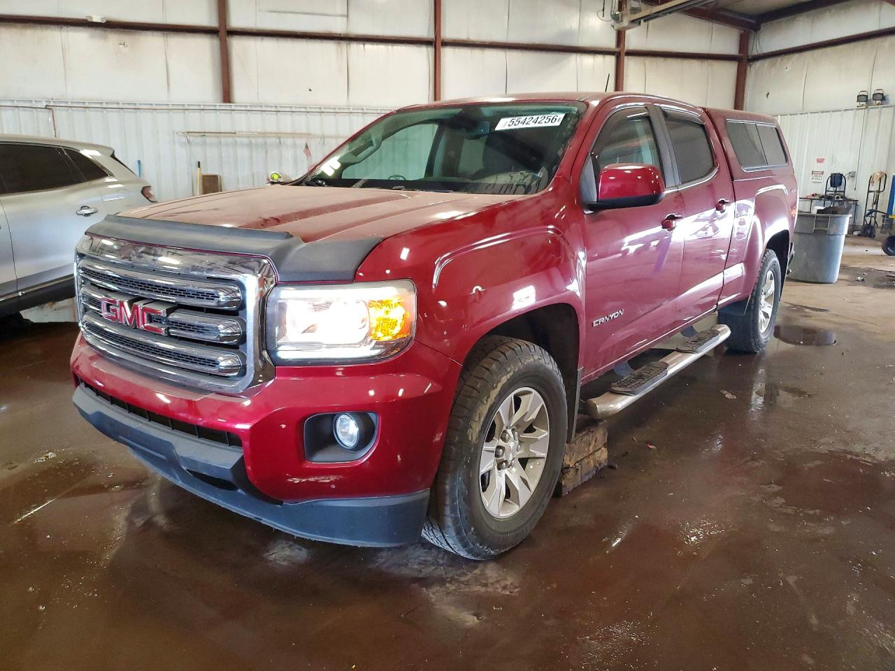 2018 GMC Canyon 4WD SLE, VIN 1GTG6CEN0J1161415 — Rear end