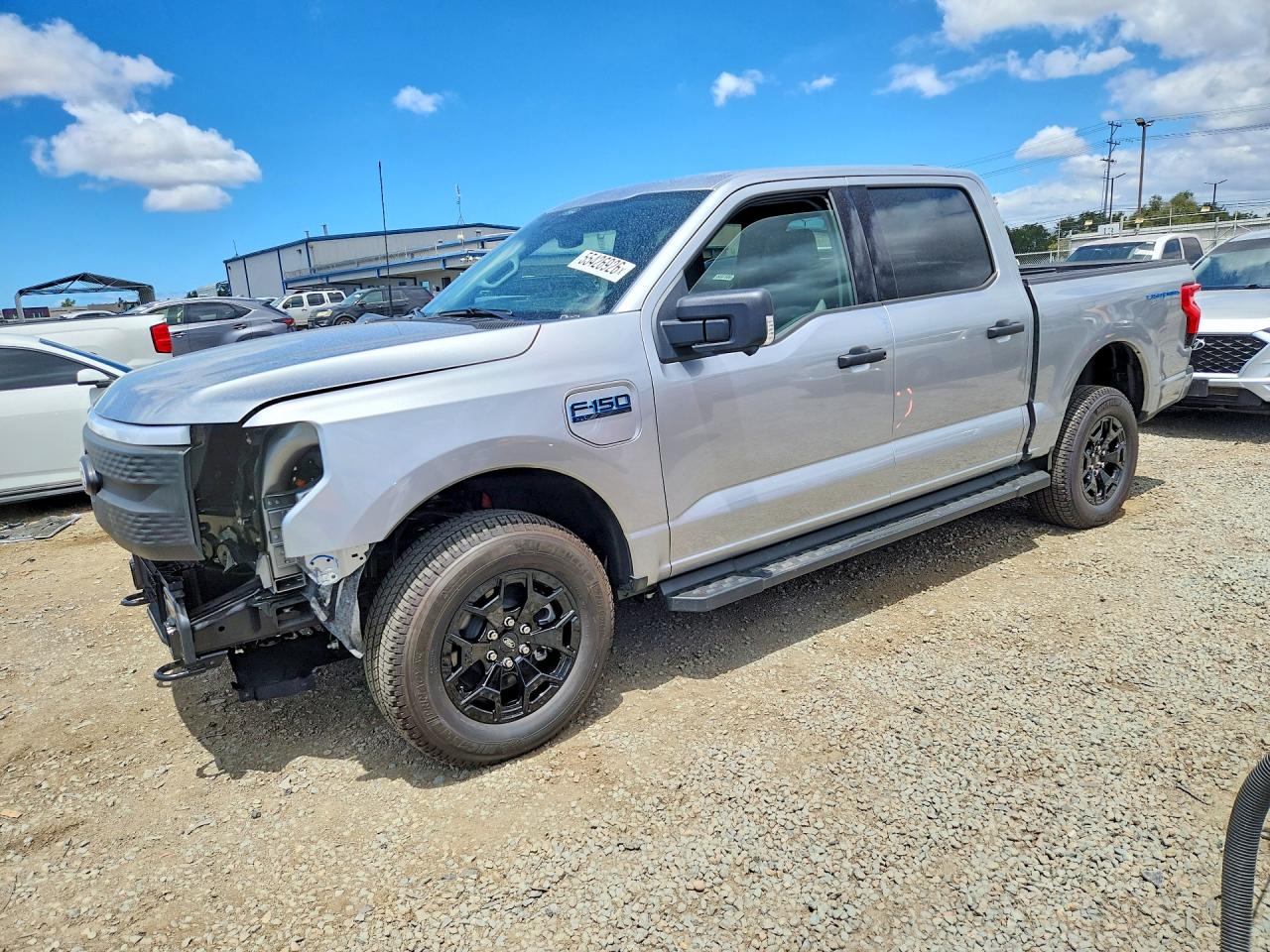 2025 Ford F-150 Lightning XLT, VIN 1FTVW3LK6SWG28227 — Front end