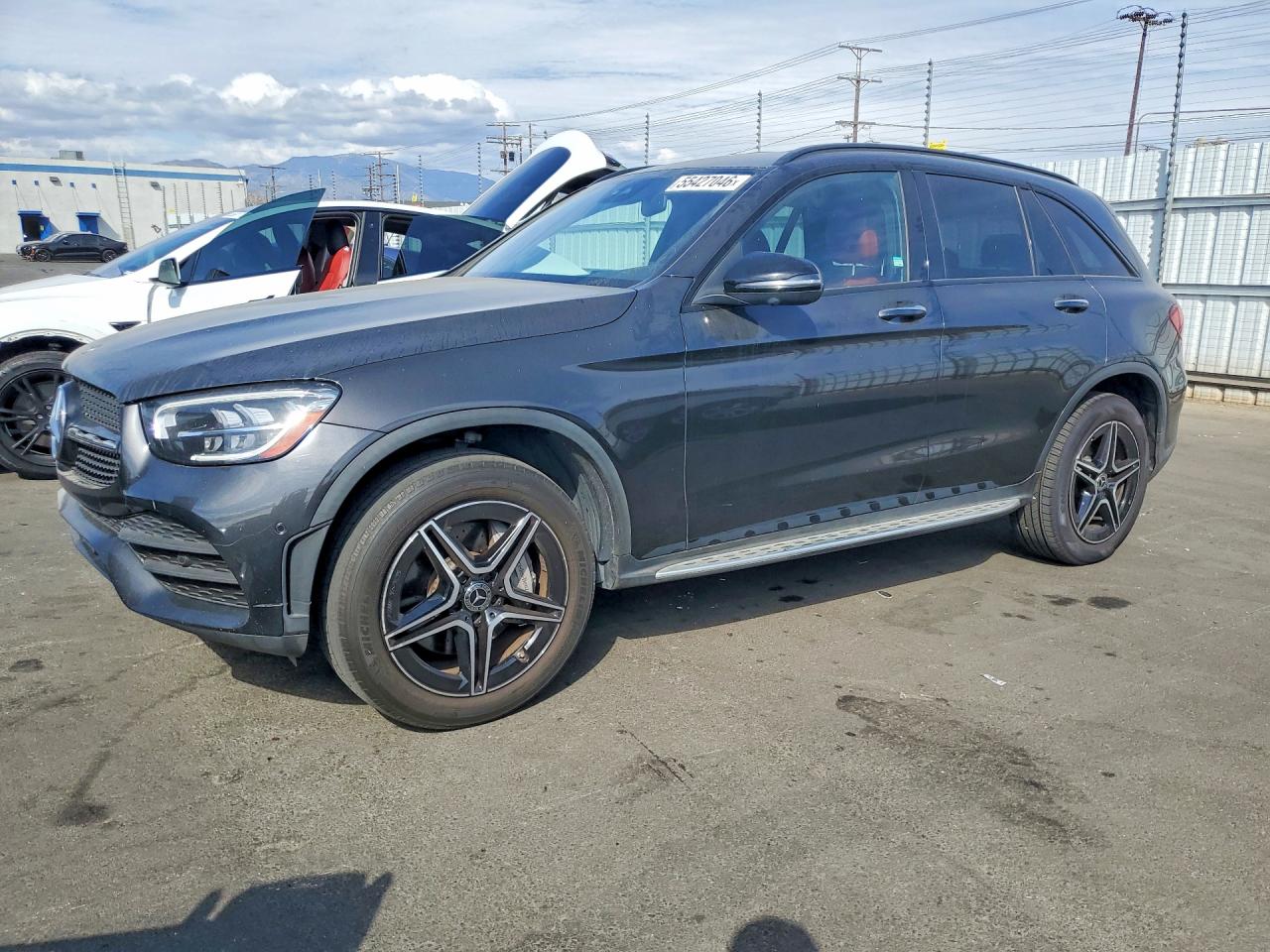 2022 Mercedes-Benz GLC 300, VIN W1N0G8DBXNV331015 — Frame damage