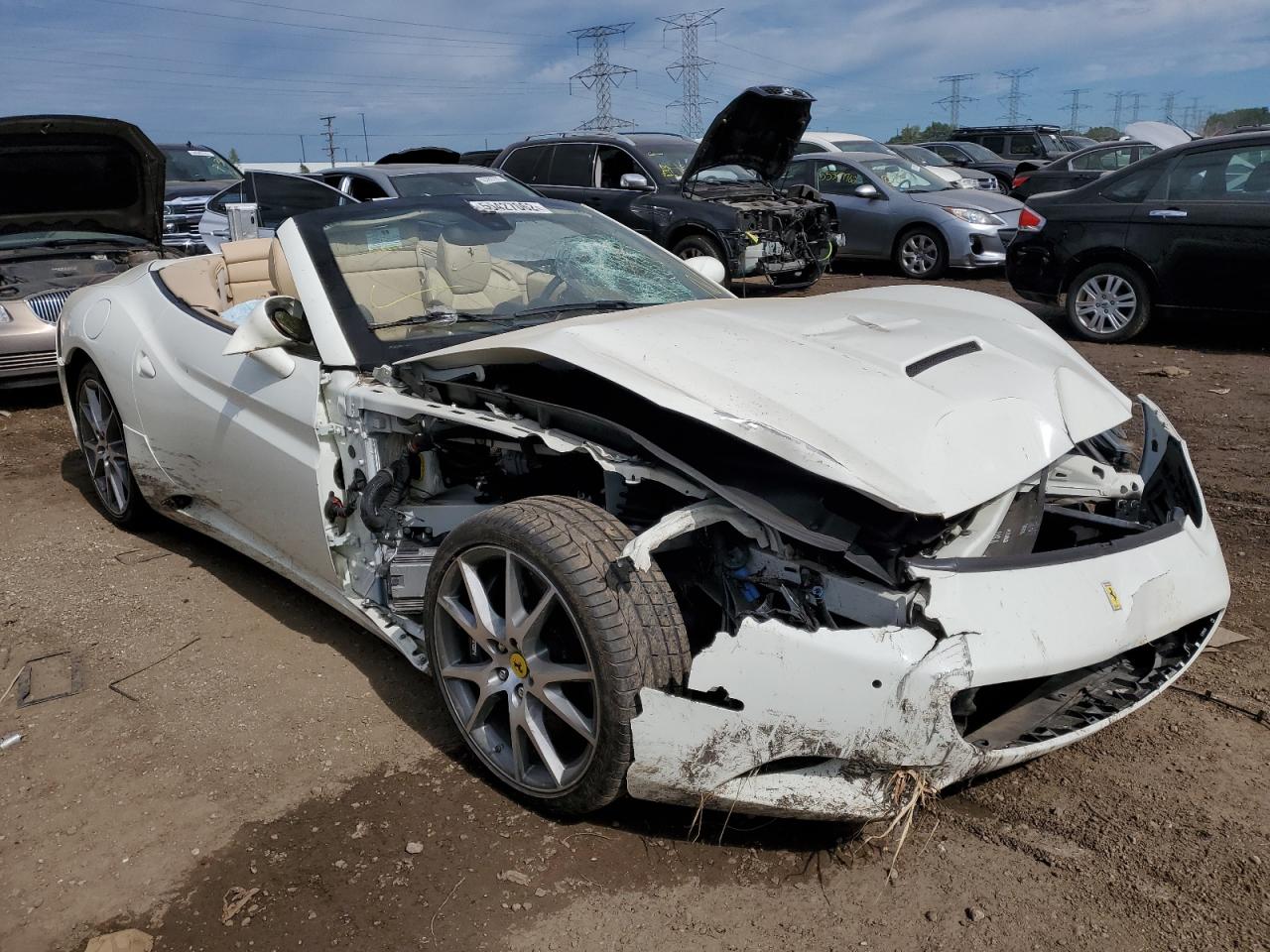 2014 Ferrari California, VIN ZFF65TJA4E0197655 — Front end