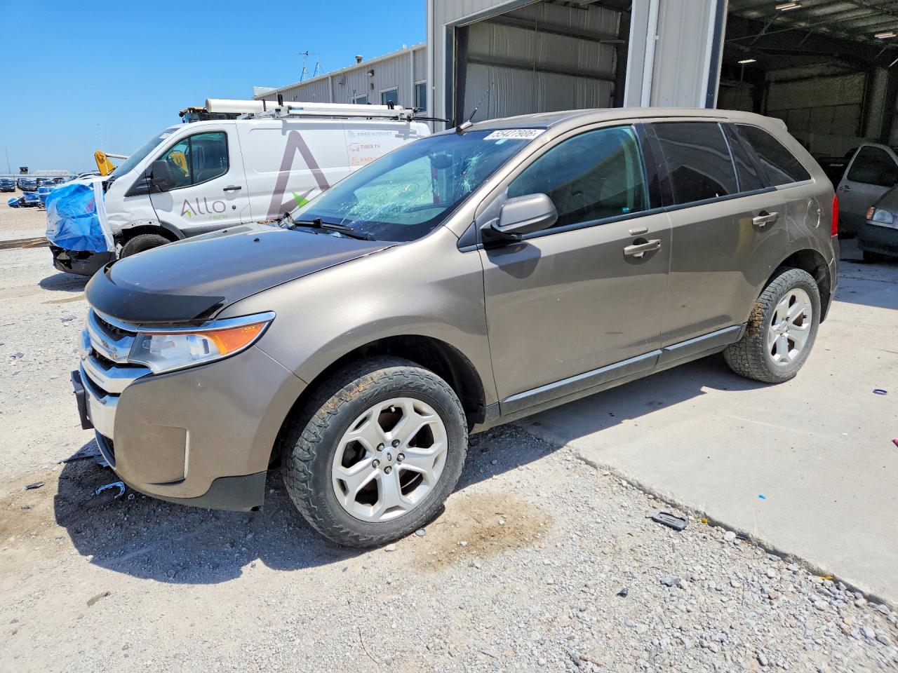2013 Ford Edge SEL, VIN 2FMDK4JC6DBA74342 — Roof