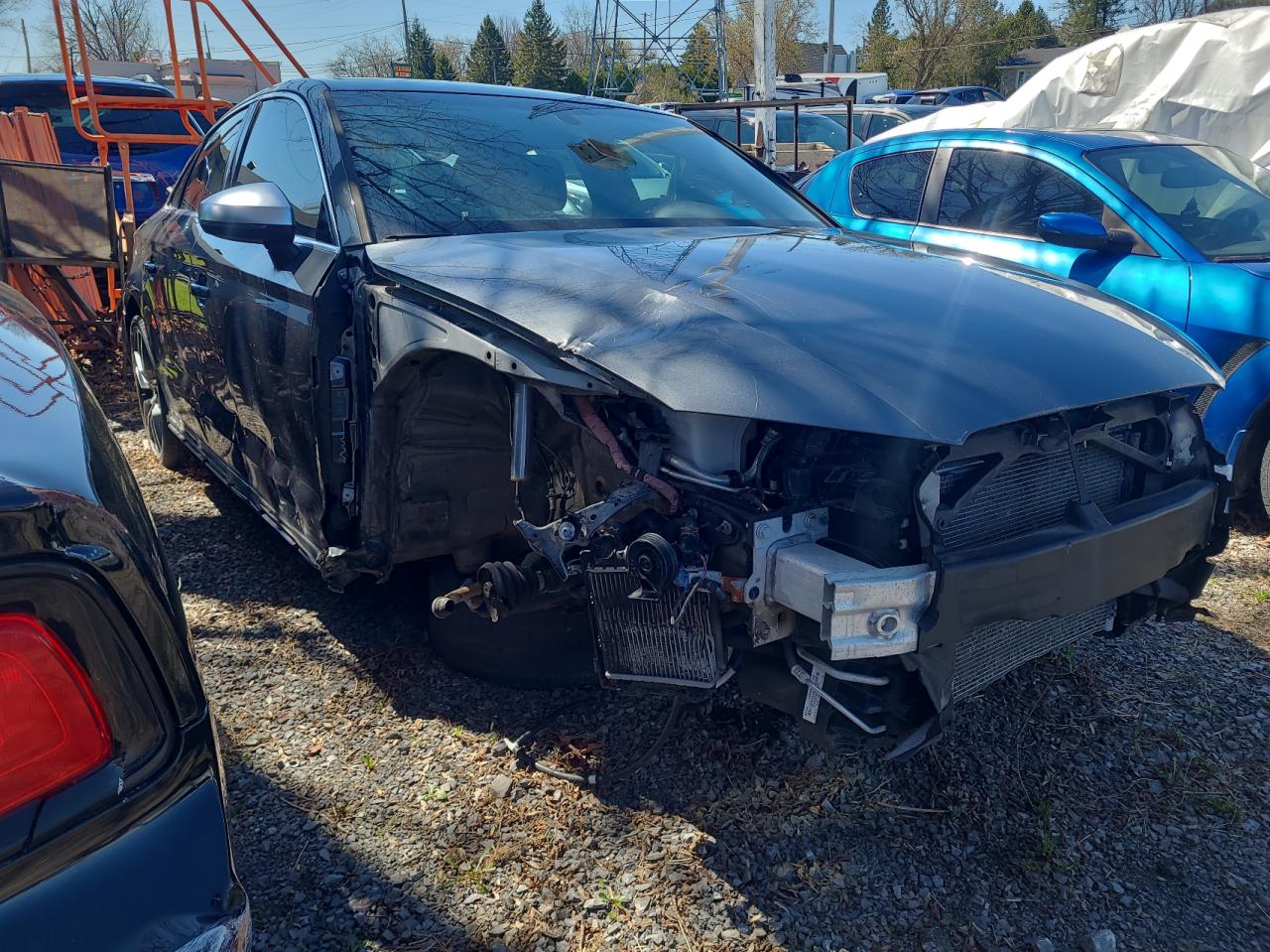2016 Audi S3 Prestige, VIN WAUF1GFF5G1091117 — Prior damage history