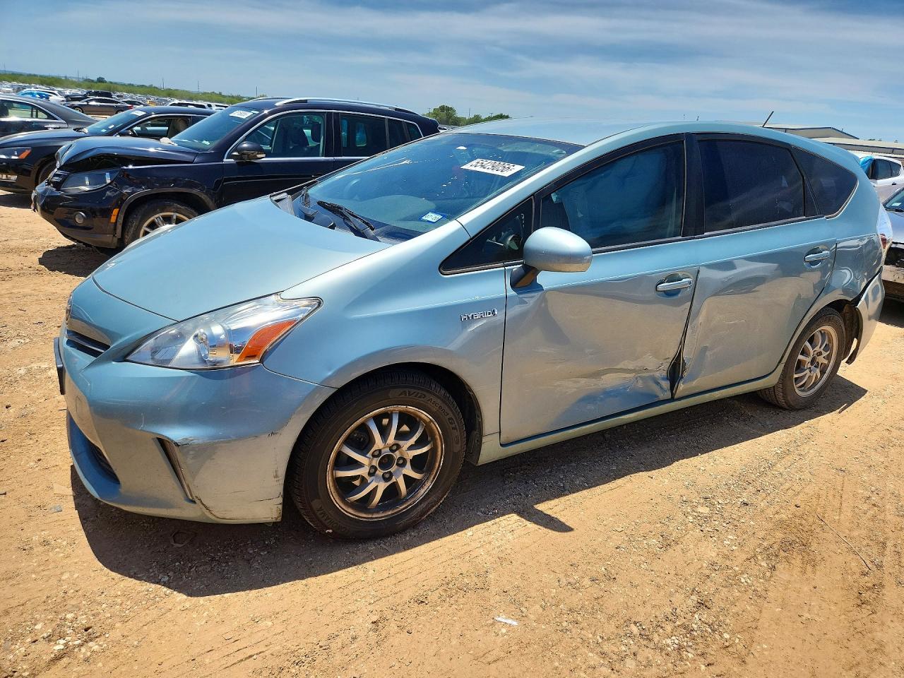 2014 Toyota Prius Two, VIN JTDZN3EU6EJ006599 — Side