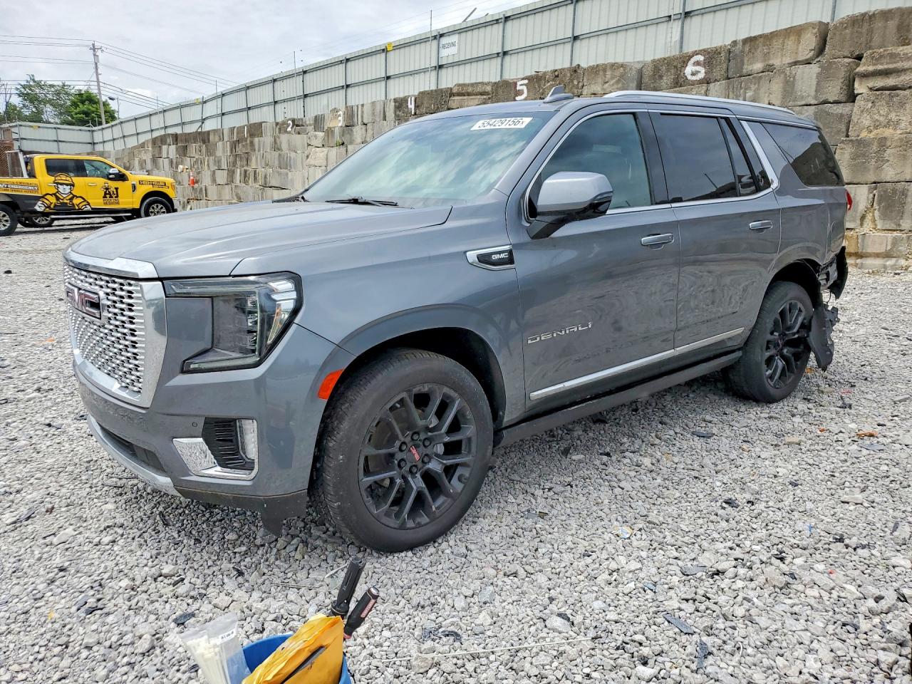 2022 GMC Yukon Denali, VIN 1GKS2DKL8NR226974 — Rear end