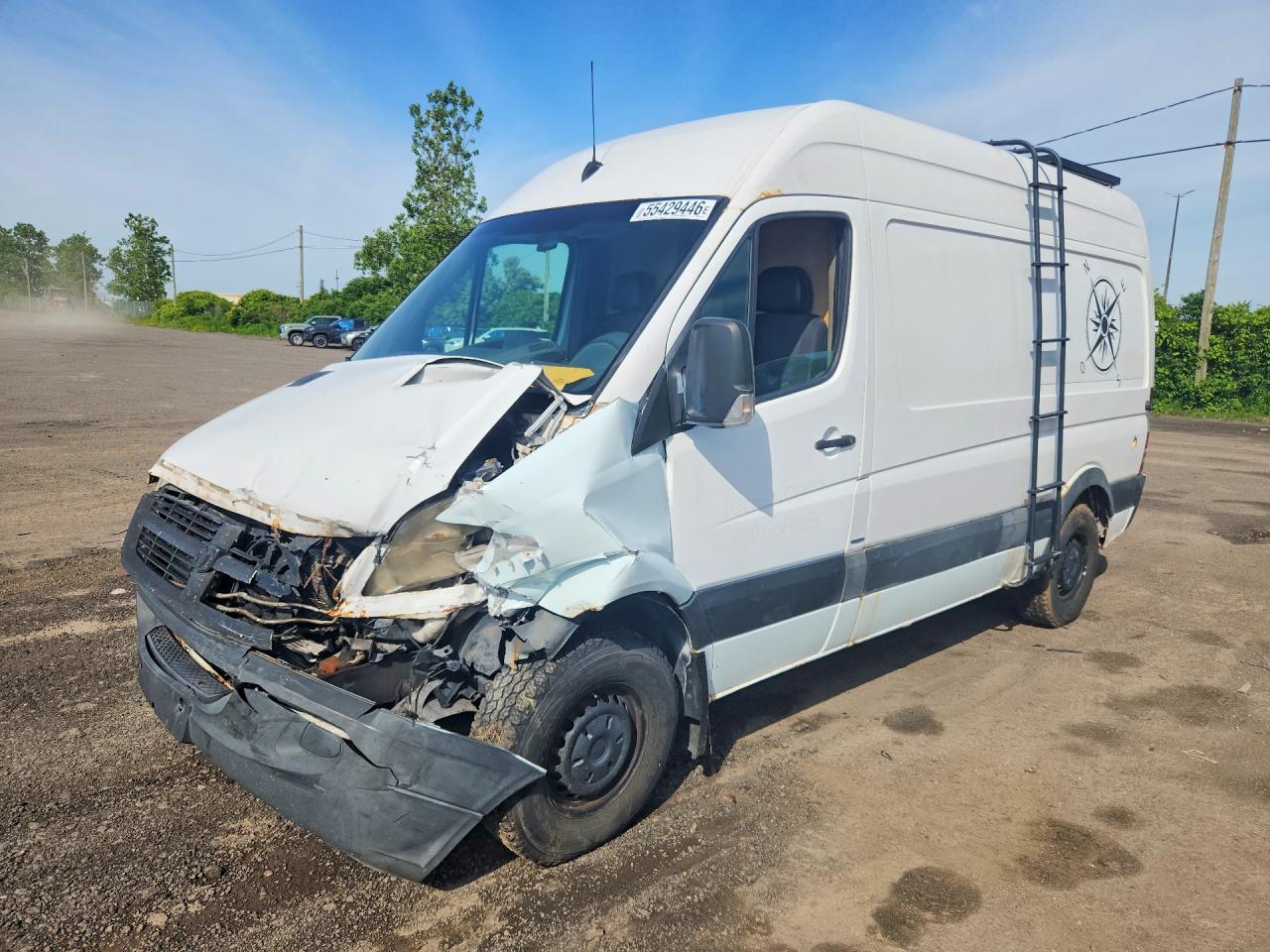 2007 Dodge Sprinter, VIN WD0PE745375154706 — Перед