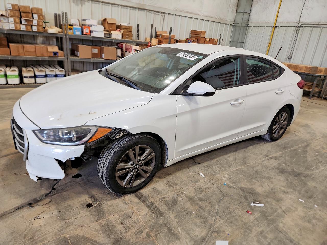 2018 Hyundai Elantra SEL, VIN 5NPD84LFXJH291791 — Front end