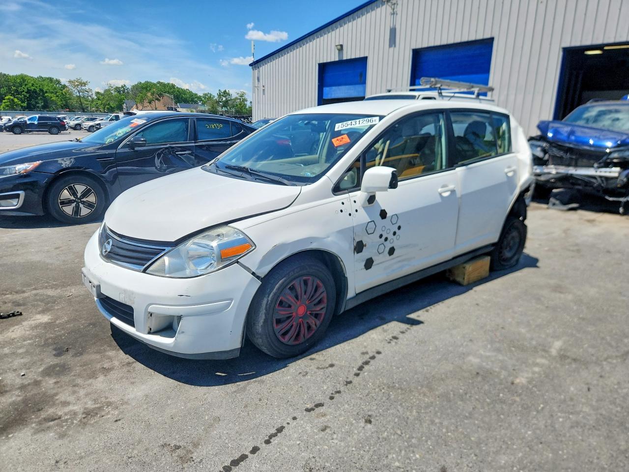 2011 Nissan Versa S, VIN 3N1BC1CP9BL377899 — Rear end