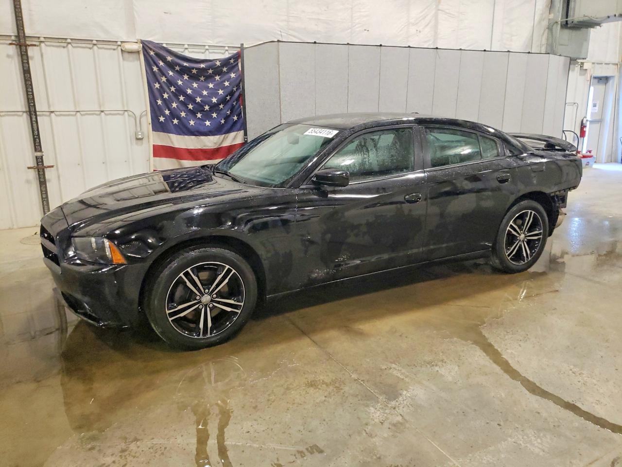 2014 Dodge Charger SXT Plus, VIN 2C3CDXJG6EH145976 — Rear end
