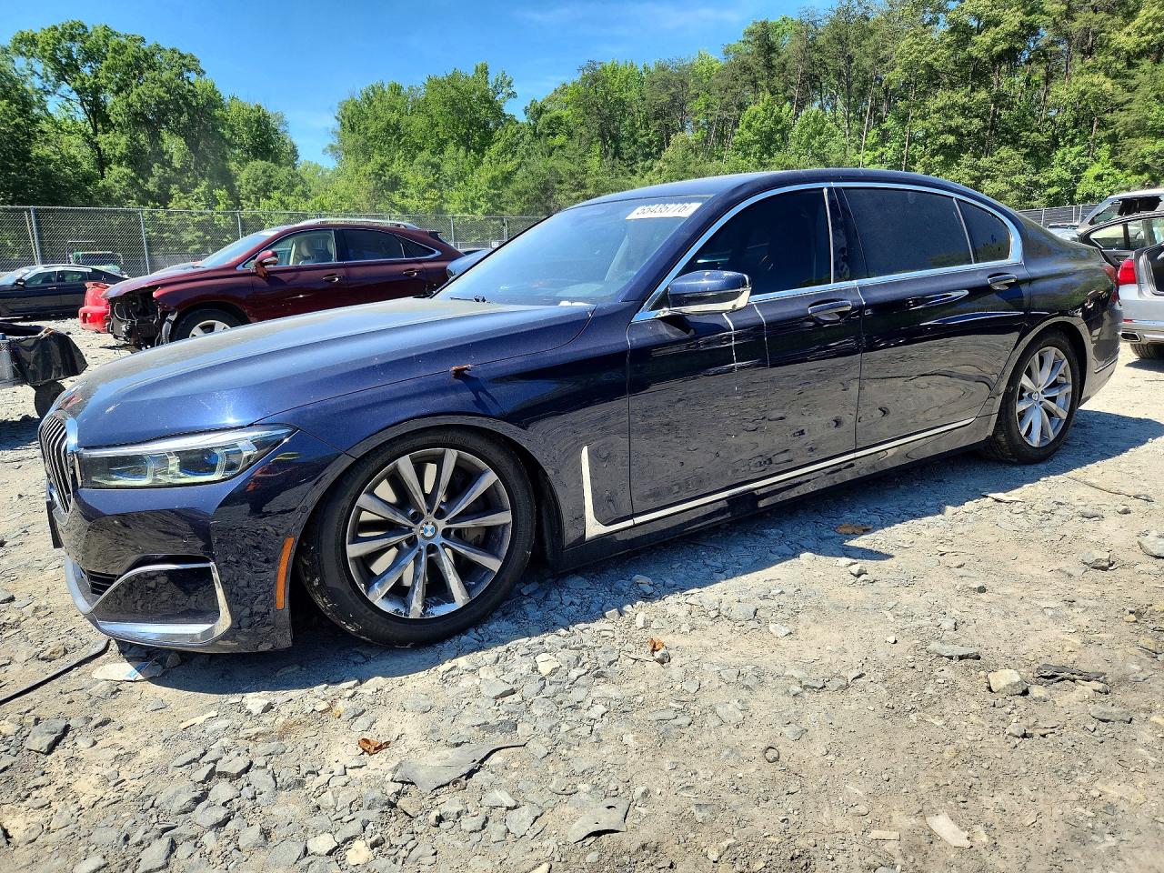 2020 BMW 7 Series 750i xDrive, VIN WBA7U2C06LGM27606 — Undercarriage