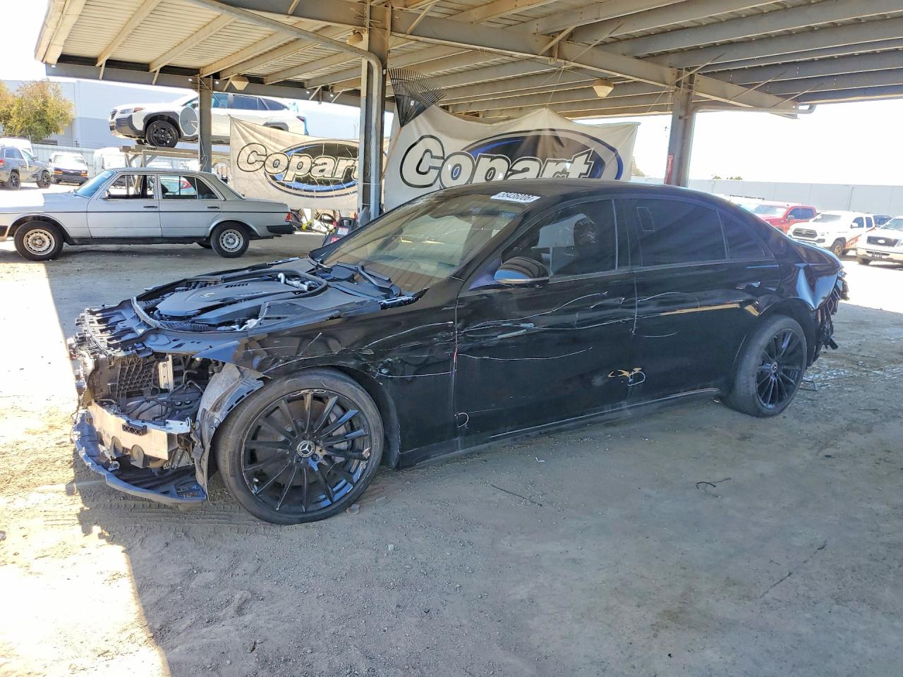 2021 Mercedes-Benz S 580, VIN W1K6G7GB9MA042842 — Side