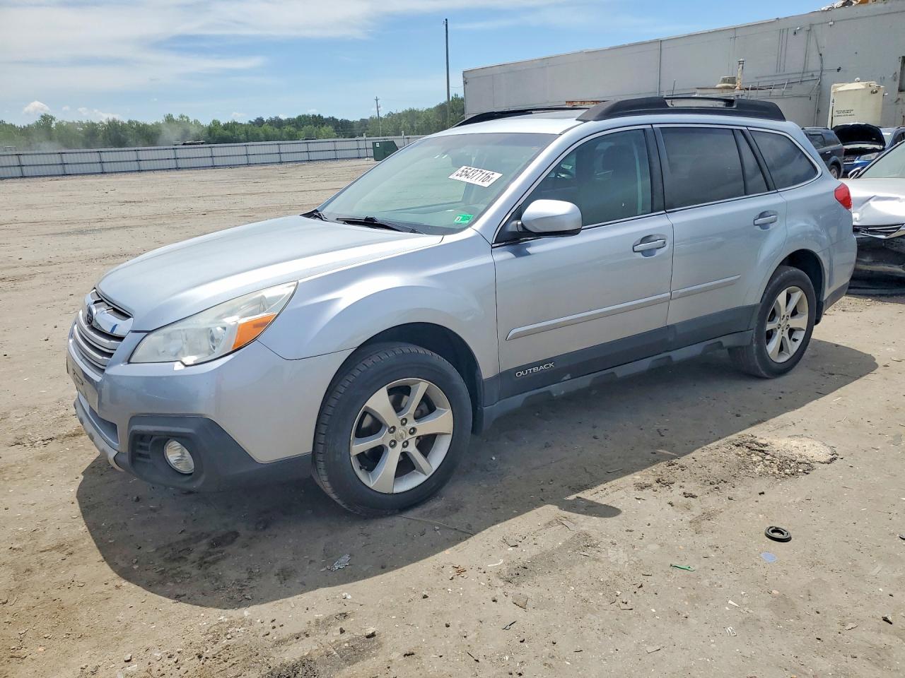 2013 Subaru Outback Limited, VIN 4S4BRBPC5D3291170 — Water / flood