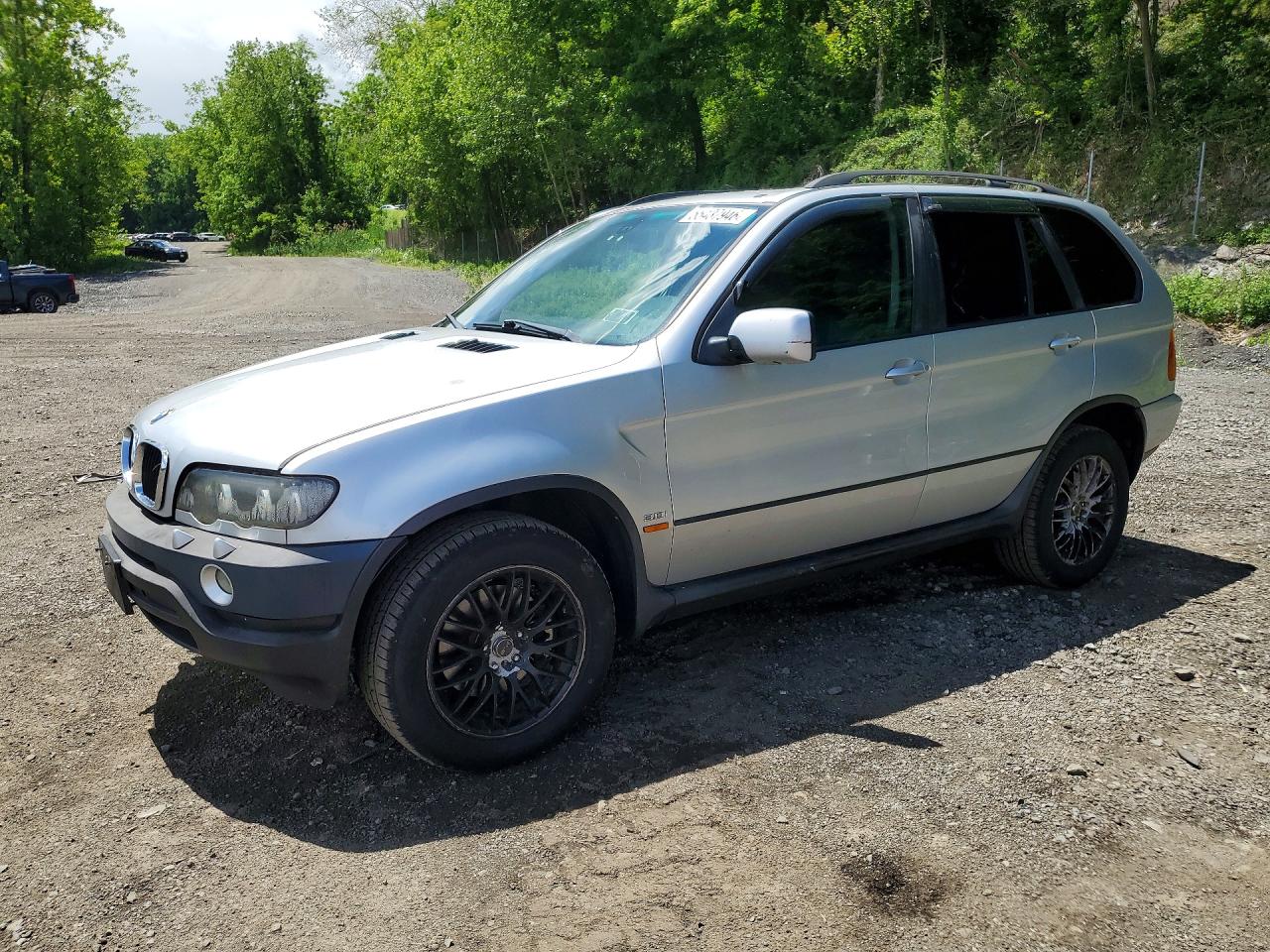 2002 BMW X5 3.0i, VIN 5UXFA53582LH80523 — Перед