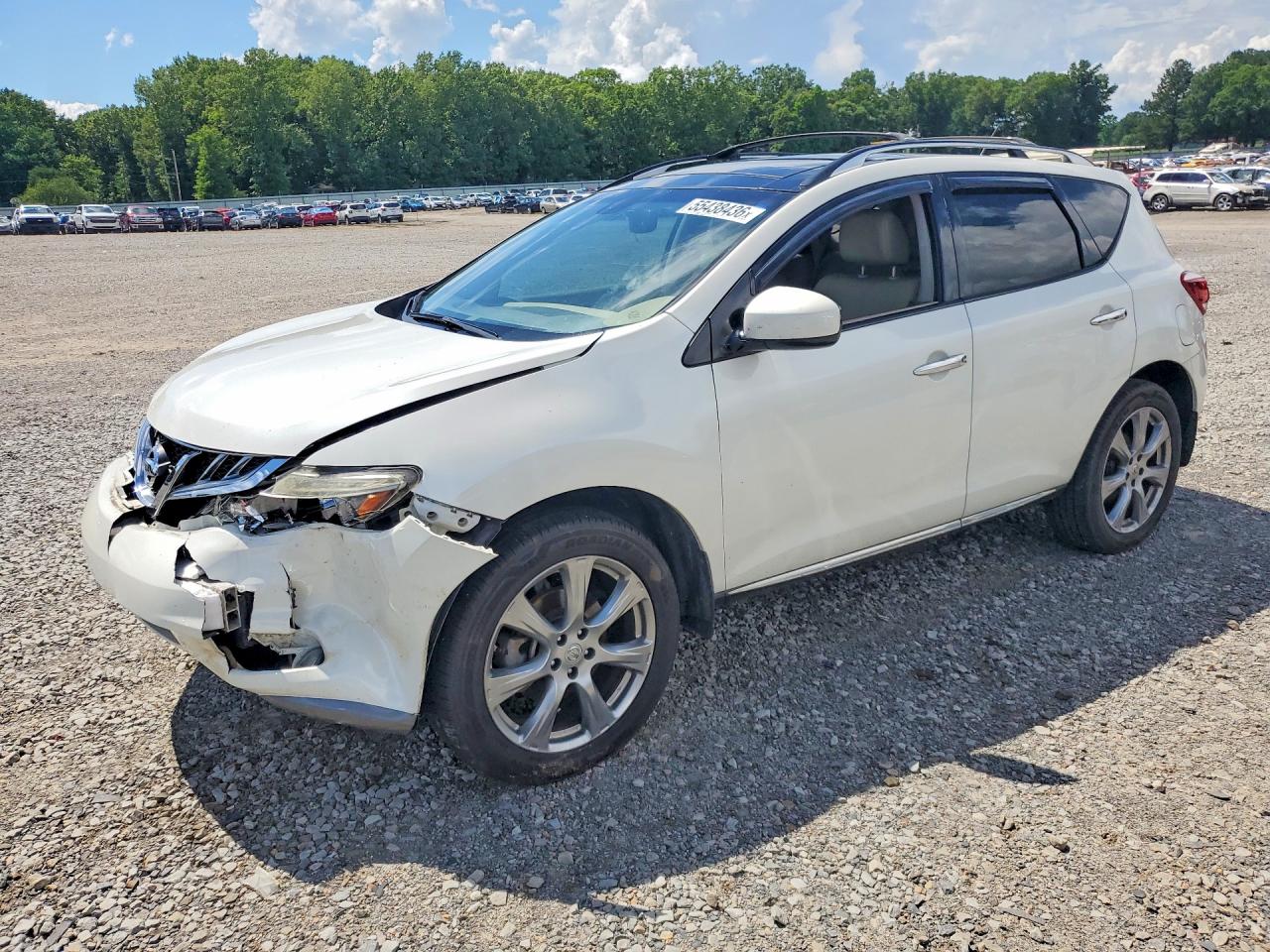 2012 Nissan Murano LE, VIN JN8AZ1MU9CW121449 — Front end