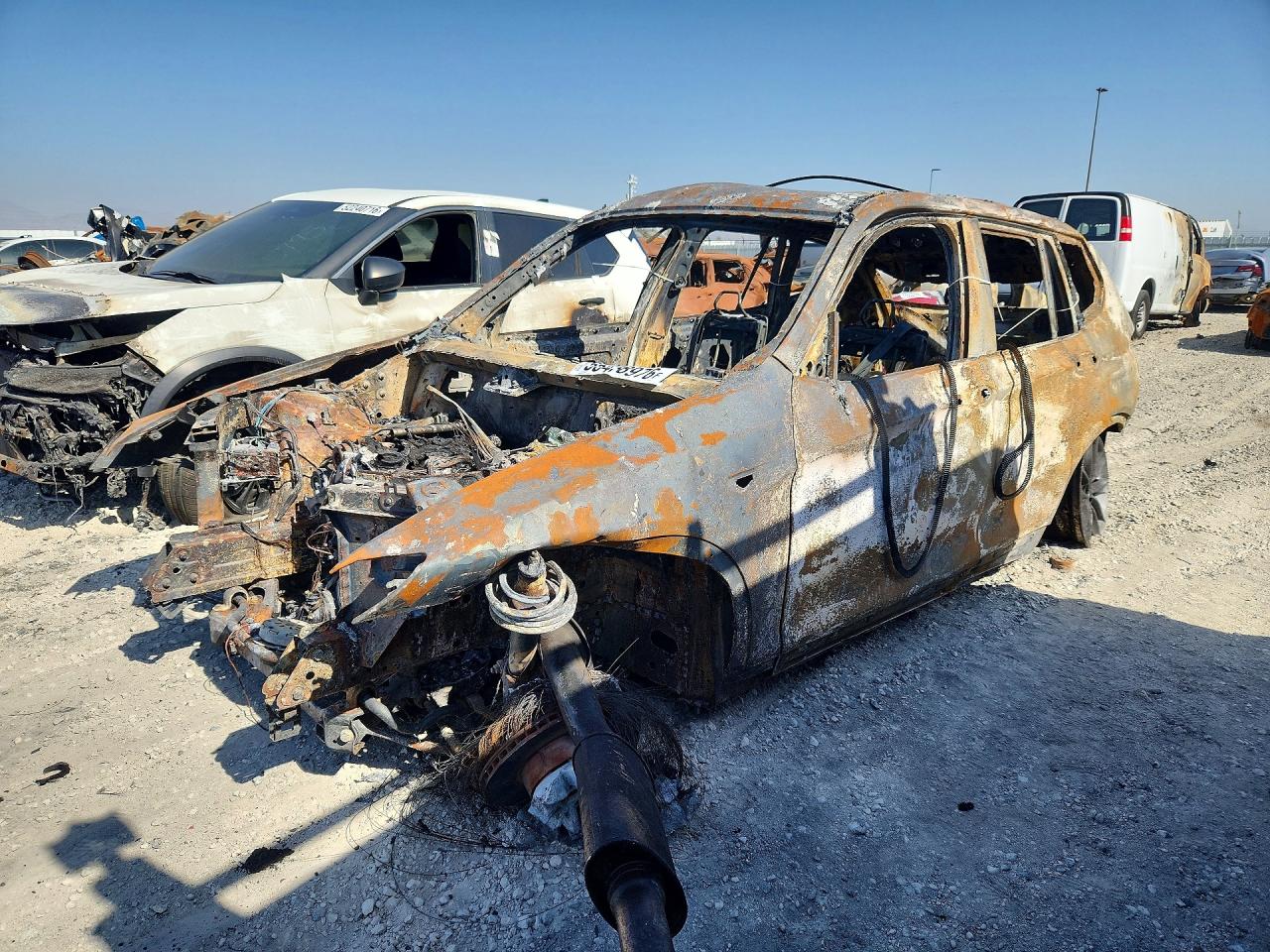 2017 BMW X3 sDrive28i, VIN 5UXWZ7C51H0T43538 — Burn