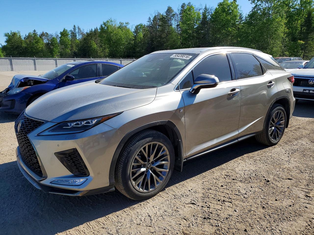 2020 Lexus RX 350 F Sport Performance, VIN 2T2YZMDAXLC228337 — Мелкие вмятины и царапины
