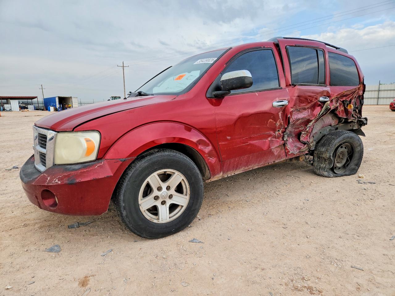 2009 Dodge Durango SLT, VIN 1D8HD48P09F700872 — Rear end